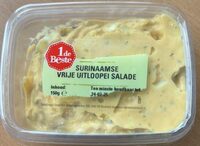 Surinaamse vrije uitloopei salade