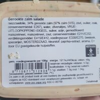 Gerookte zalmsalade