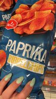 Paprika ribbelchips
