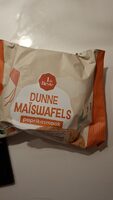 Dunne Maiswafels Paprika