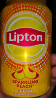 Sparkling Peach Ice Tea