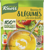 Knorr Soupe Liquide Douceur de 8 Légumes à la Crème Fraîche 30cl