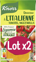 Knorr Soupe Liquide Tomates Mozzarella 2x1l