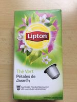 Lipton Thé Vert Pétales de Jasmin 10 Capsules