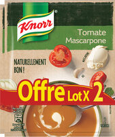 Knorr Soupe Déshydratée Tomate Mascarpone Lot de 2x70g