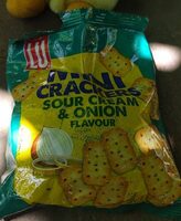 Mini crackers sour cream & onion