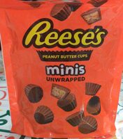 Reese's Peanut butter cups minis unwrapped