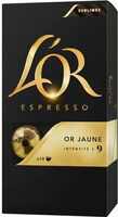 Espresso Or Jaune