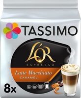 L'OR Latte Macchiato Caramel Coffee Pods 8 Servings
