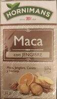 Maca con jengibre