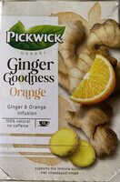 Pickwick Ginger goodness orange kruidenthee