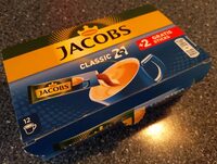 Jacobs 2 In 1 Instantkaffee,10 X 14 G