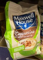 Café Soluble Cappuccino goût Noisette
