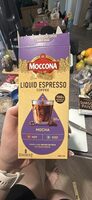 Moccona Liquid Coffee Concentrate Sachets Espresso Mocha 8 pack