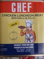 Chef chicken luncheon meat