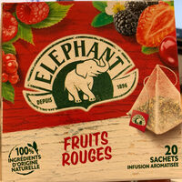 Elephant Infusion Fruits Rouges 20 Sachets
