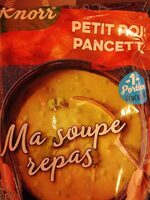 Knorr Ma Soupe Repas Soupe Petits Pois Pancetta 37cl