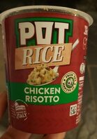 Pot rice chicken risotto