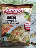 Rosół z włoszczyzną i natką pietruszki