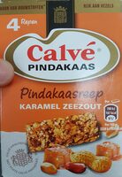 Pindakaasreep karamel zeezout