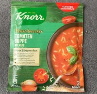 Tomaten Suppe mit Reis