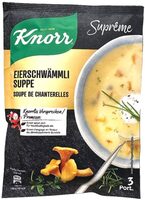 Soupe de chanterelles