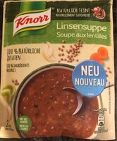 Soupe aux lentilles