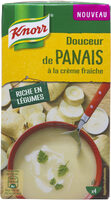 Knorr Riche en Légumes Soupe Liquide Douceur de Panais à La Crème Fraîche Brique 1L