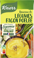 KNORR Soupe Liquide Douceur de Légumes Façon Poêlée 1L