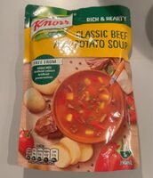 Classic beef and potatoe soup