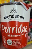 Porridge mit Erdbeere