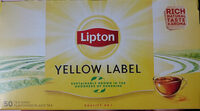 Flavoured black tea, 50 tea bags