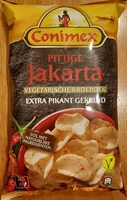 Pittige Jakarta vegetarische kroepoek, extra pikant gekruid