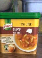 Suppe mit Rind