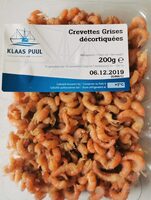 Crevettes grises decortiquees