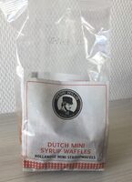 Dutch mini syrup waffles
