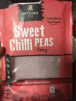 Sweet chilli peas -spicy-