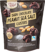 Dark Chocolate Peanut Sea Salt Clusters