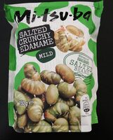 Salted crunchy edamame