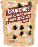 Crunchies sunday dark chocolate style