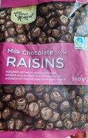 Milk Chocolate Style Raisins