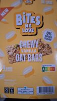 BitesWeLove Chewy Oat Bar Vanilla 4X30g