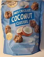 Milka chocolate coconut clusters