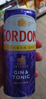 GORDON'S London Dry Gin & Tonic