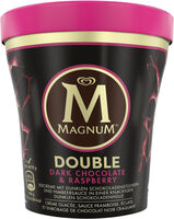 Magnum Glace Pot Double Chocolat Noir & Framboise 440 ML