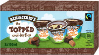 Ben & Jerry's Glace Pot Mini The Topped Cool-lection