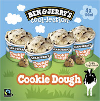 Ben & Jerry's Glace en Pot The Cookie Cool-loction 4x100ml