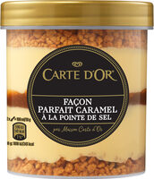 Carte D'or Glace en Pot Au Caramel Salé