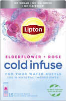 Lipton Infusion à Froid Hibiscus Grenade 15 Sachets Pyramid