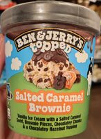 Topped Salted Caramel Brownie